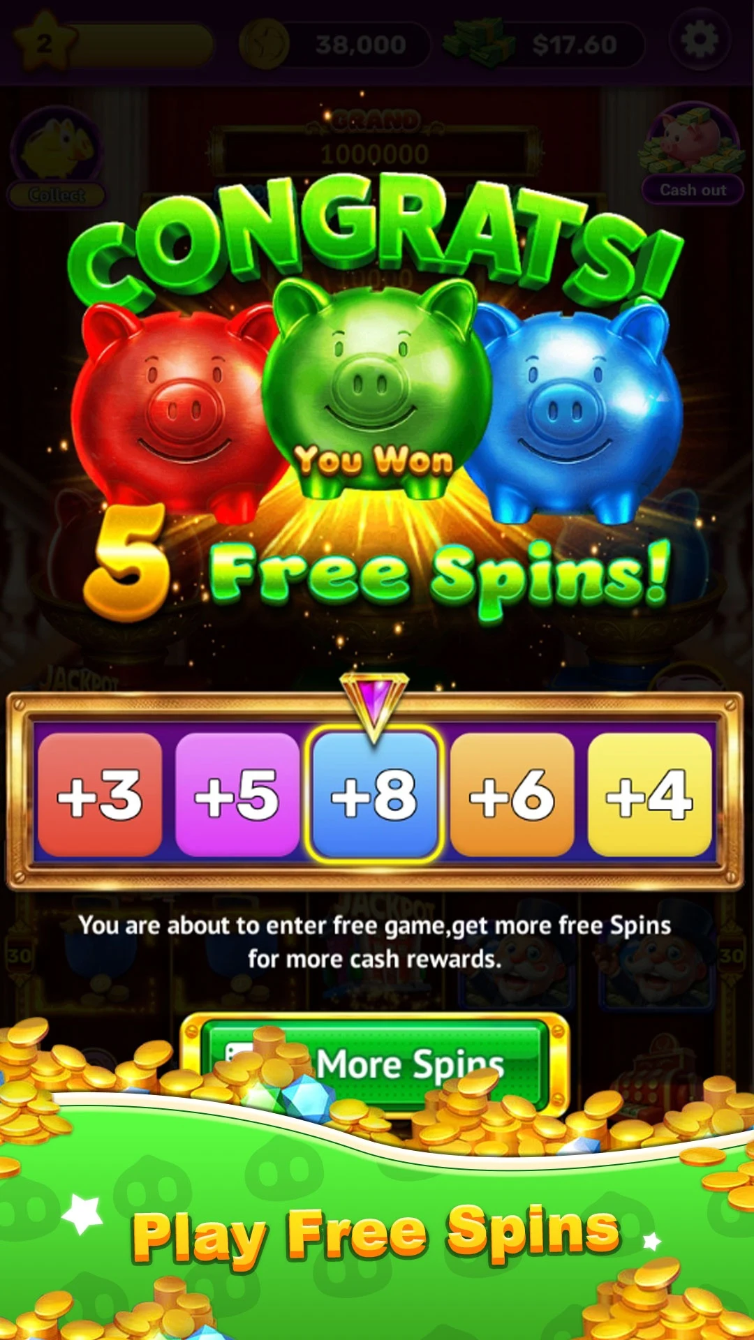 Piggy Trio Slot screenshot